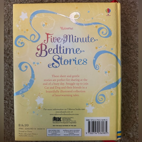 Usborne Five-Minute Bedtime Stories - Picture 2 of 3